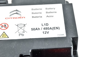 Batterie 12v l1 480a-50ah