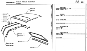 Rear shelf closing crossover