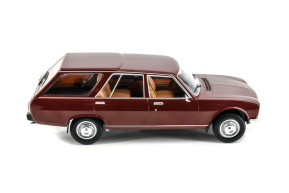 1/18 504 break rouge fonce - model car