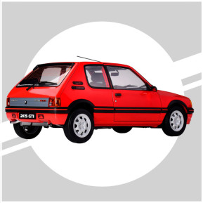 1/8 205 gti 1.9 rouge a monter