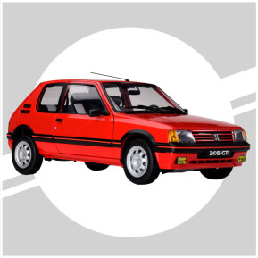 1/8 205 gti 1.9 rouge a monter