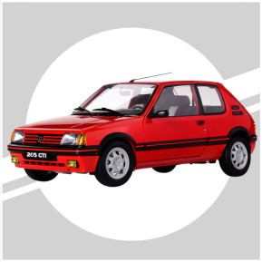 1/8 205 gti 1.9 rouge a monter