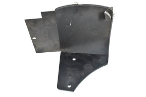 Left rear fender mudguard screen