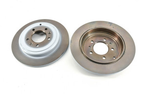 Kit of 2 rear brake discs