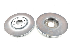 Kit 2 front ventilated discs