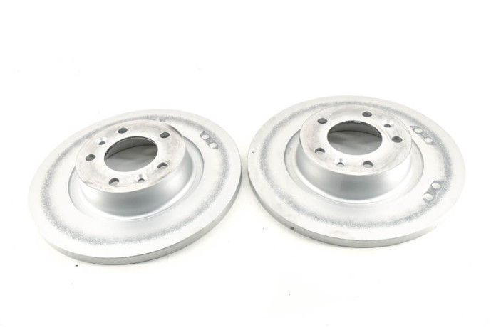 Kit of 2 rear brake discs