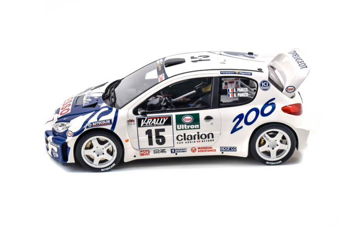 1/12 206 wrc tour de corse...