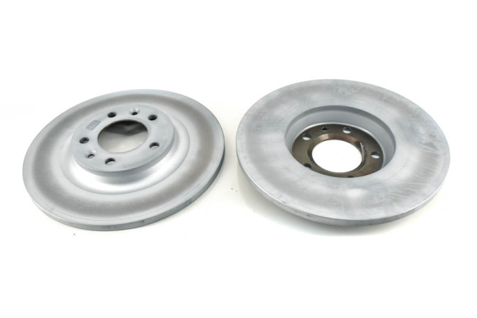 Kit 2 rear brake discs