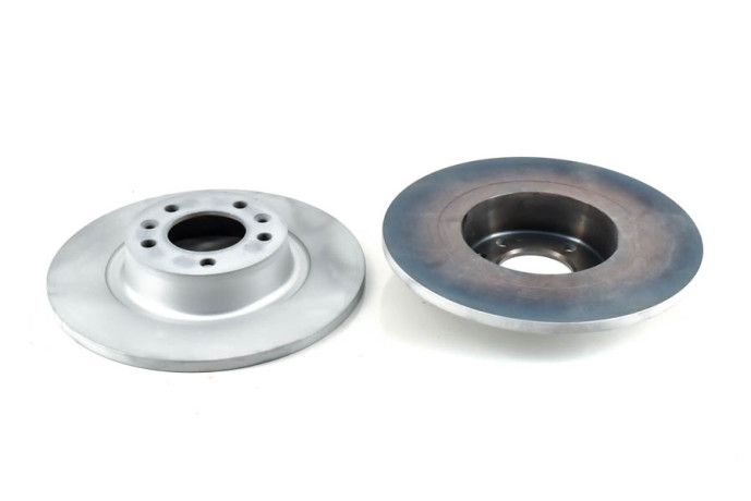 Kit of 2 rear brake discs