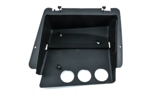 Storage box with left compartment