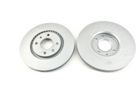 Kit 2 front ventilated discs