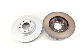 Kit 2 front ventilated discs