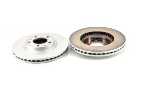 Kit 2 front ventilated discs