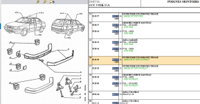 Pull handle fixing spacer