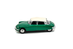 1/58 ds 19 blanche toit vert 1958 norev