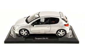 1/18 206 rc aluminium silver 2003 -norev