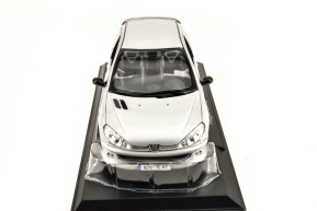 1/18 206 rc aluminium silver 2003 -norev