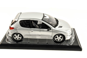 1/18 206 rc aluminium silver 2003 -norev