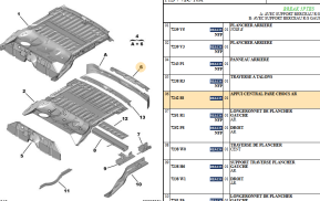 Central rear bumper support