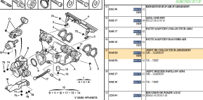 Intake manifold gasket