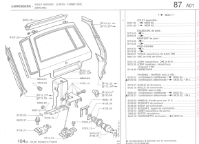 Rear right entrance foot liner