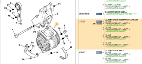 Valeo alternator