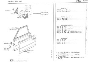 Avg exterior door panel