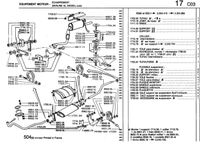 Manual transmission exhaust support