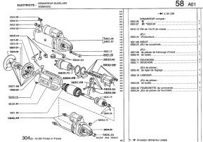 Manifold side bearing