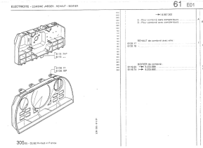 Combination top without rev counter