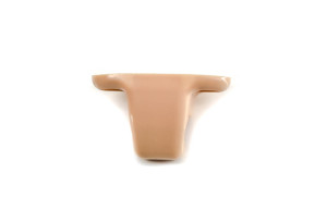 Beige sun shade retaining clip