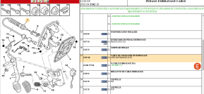 Clutch control cable