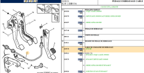 Clutch control cable