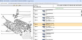 Rear cylinder head gasket normal side