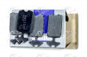 Set of 4 front brake pads