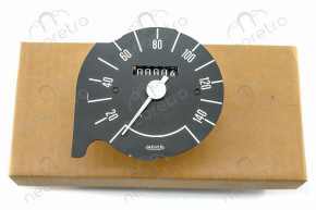 Round speedometer