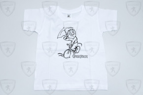 Umbrella lion coloring t-shirt