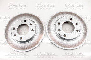 Kit 2 rear brake discs