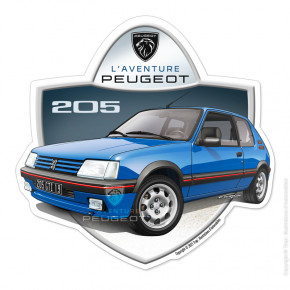 205 gti bleue 1.9 ph.2.2 vue av.1 (ac)