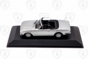 1/43 504 1977 cabriolet argent