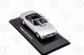 1/43 504 1977 cabriolet argent