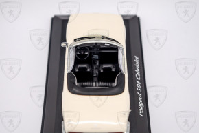 1/43 504 1977 cabriolet blanc