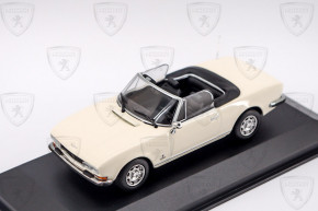 1/43 504 1977 cabriolet blanc