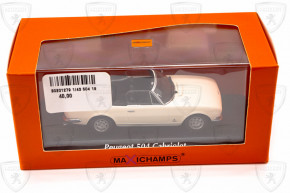 1/43 504 1977 cabriolet blanc