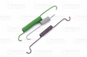 Rear brake springs