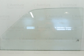 Front left door glass clear