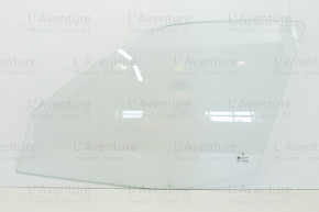 Front left door glass clear