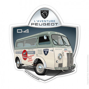 D4a musee de l'aventure peugeot -sticker