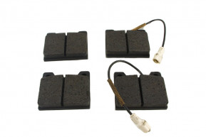 Set of 4 front brake pads