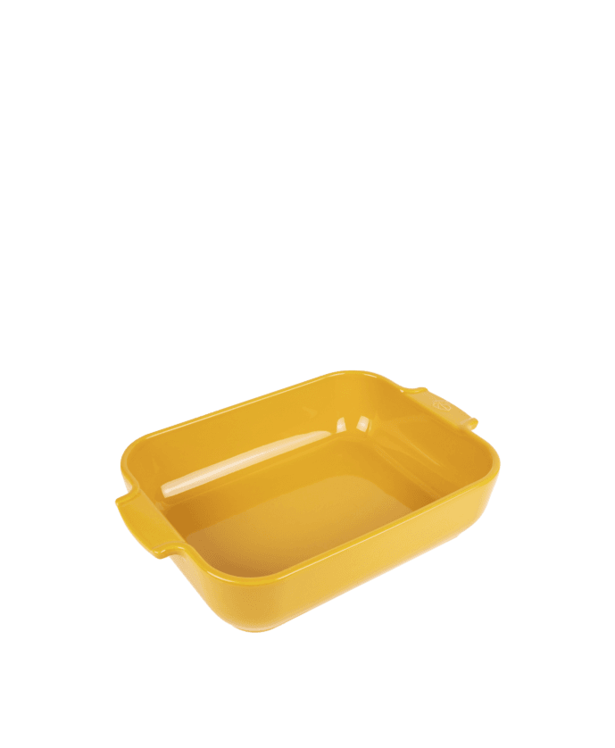 Plat rectangle 32cm jaune...